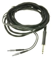 Kabel 3M mit Stecker Odu und 6,35MM, schwarz