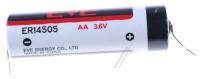 3,6V-2700MAH Batterie Lithium mit Printstiften Eve ER145052PF