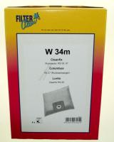 W34M Micromax Staubsaugerbeutel Inhalt: 4 + 1 Filterclean FL0763K