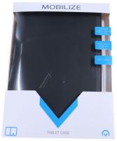 Passend für Mobilize Detachable Drahtlos Keyboard Case Samsung Galaxy Tab A8 10.5 2021 Black Qwerty
