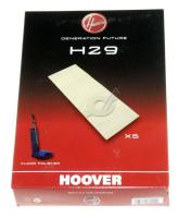 H29 F2002 Papier-Staubbeutel 5 Stück Candy/Hoover 09178369