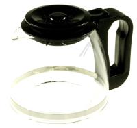 C00378333 Glaskanne Konisch passend für universal für 9/15 Tassen, schwarz Whirlpool/Indesit 484000000319
