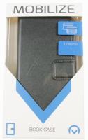 Classic Classic passend für universal Wallet Book Case L Black Max 140MM X 70MM Mobilize 23461