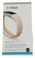 Fitbit Leder Armband Blush Pink L (Zart Rosa) für Alta