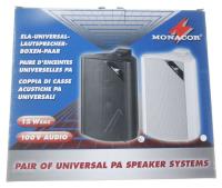 Eul-30/Sw Ela-universal-Lautsprecherboxen-Paar Monacor 0161150
