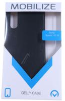 Passend für Mobilize Rubber Gelly Case Sony Xperia 10 Iv Matt Black