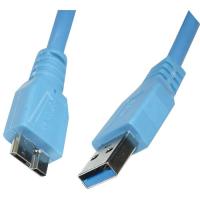 USB3.0-Kabel Typ-A Stecker /Typ-B Micro Stecker 1,8M Blau