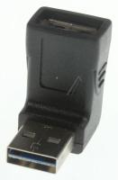 Winkeladapter Easy-USB 2.0-A Stecker > USB 2.0-A Buchse