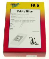 FA6 Staubsaugerbeutel 5STK Filterclean 000246-K