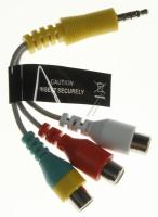 Adapter Gender Cable, Dc To passend für Rca Cable, 3P, L100,UL2