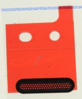 1302-3238 passend für Sony Xperia Xz - Staub Schutz-Gitter Lautsprecher Hörer Blau