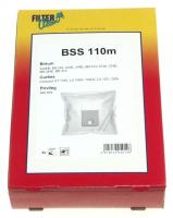 BSS110M Staubsaugerbeutel 4 Beutel + 1FILTER Filterclean
