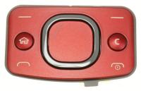 Tastenmatte Navi Red passend für Nokia 6700 Slide passend für Nokia Tastatur