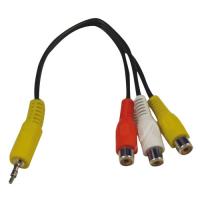 Cable Stereo To Rca 15CM R /Y /W Pah